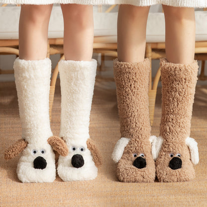 PawLove House Socks – Warm Cuddle Socks for Mom & Daughter