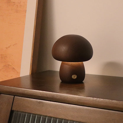 LumiMush™ Wooden Night Light – Soft Glow & Magical Moments of Calm