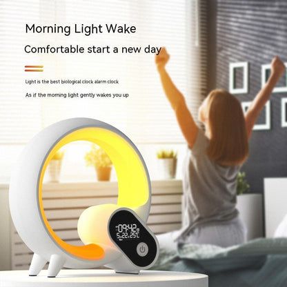 Sunrise Glow - Wake-up light & ambiance alarm clock with Bluetooth audio