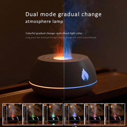 EmberGlow Aroma Diffuser – The Tranquility of Flame Light, the Freshness of Mist