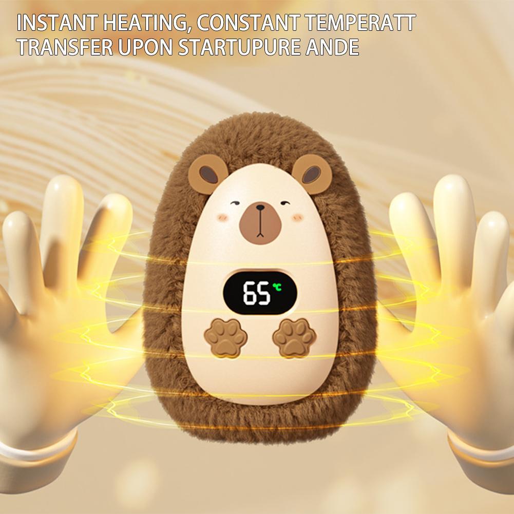 Warmy Paws Hand Warmer – Cute Rechargeable Heat Friend for Children's Hands