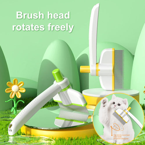🐾 Self-Cleaning Premium Pet Comb