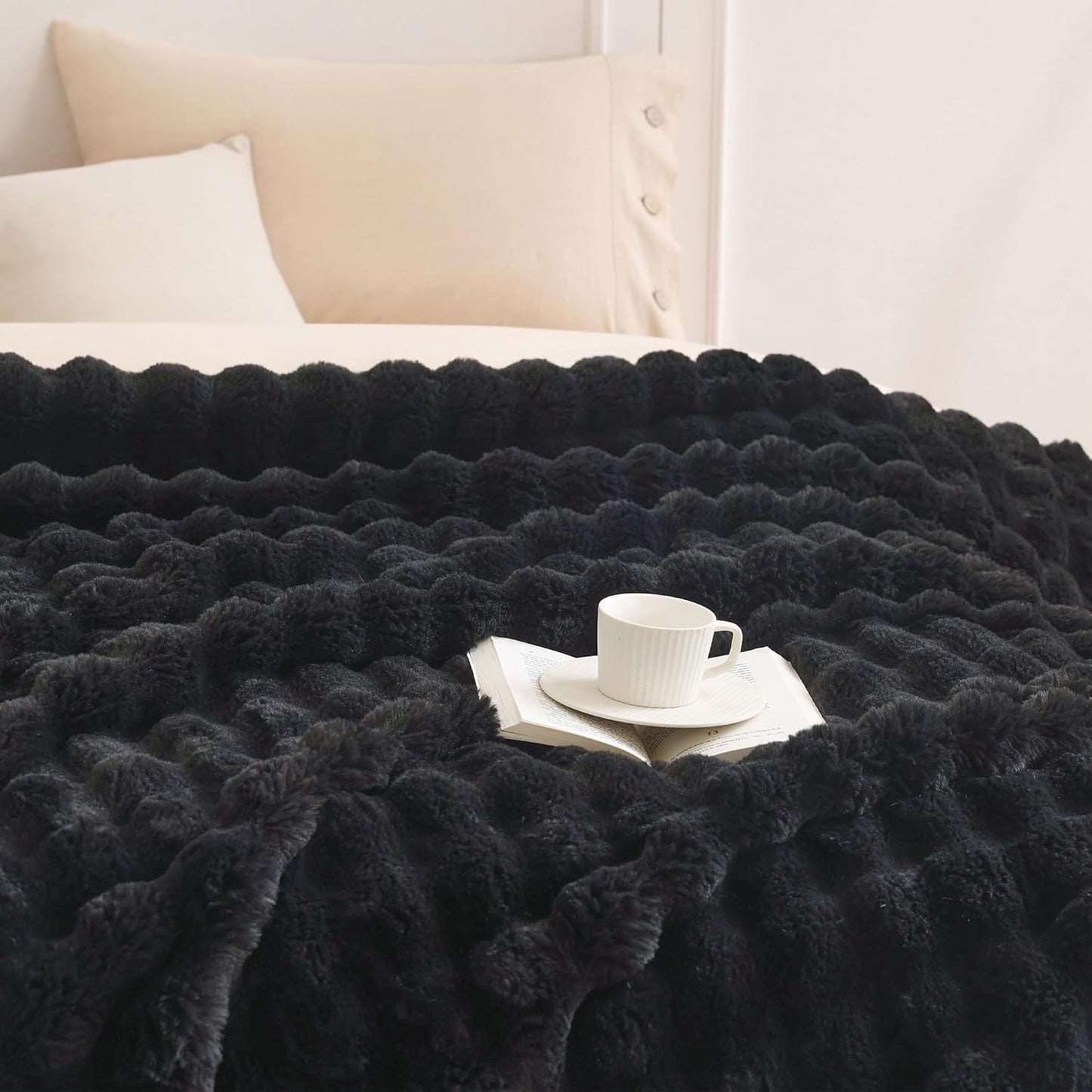 Wonderfully soft, stylish throw that brings warmth, coziness, and elegance together.