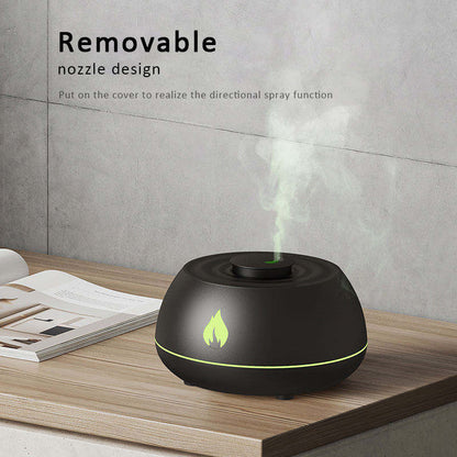 EmberGlow Aroma Diffuser – The Tranquility of Flame Light, the Freshness of Mist