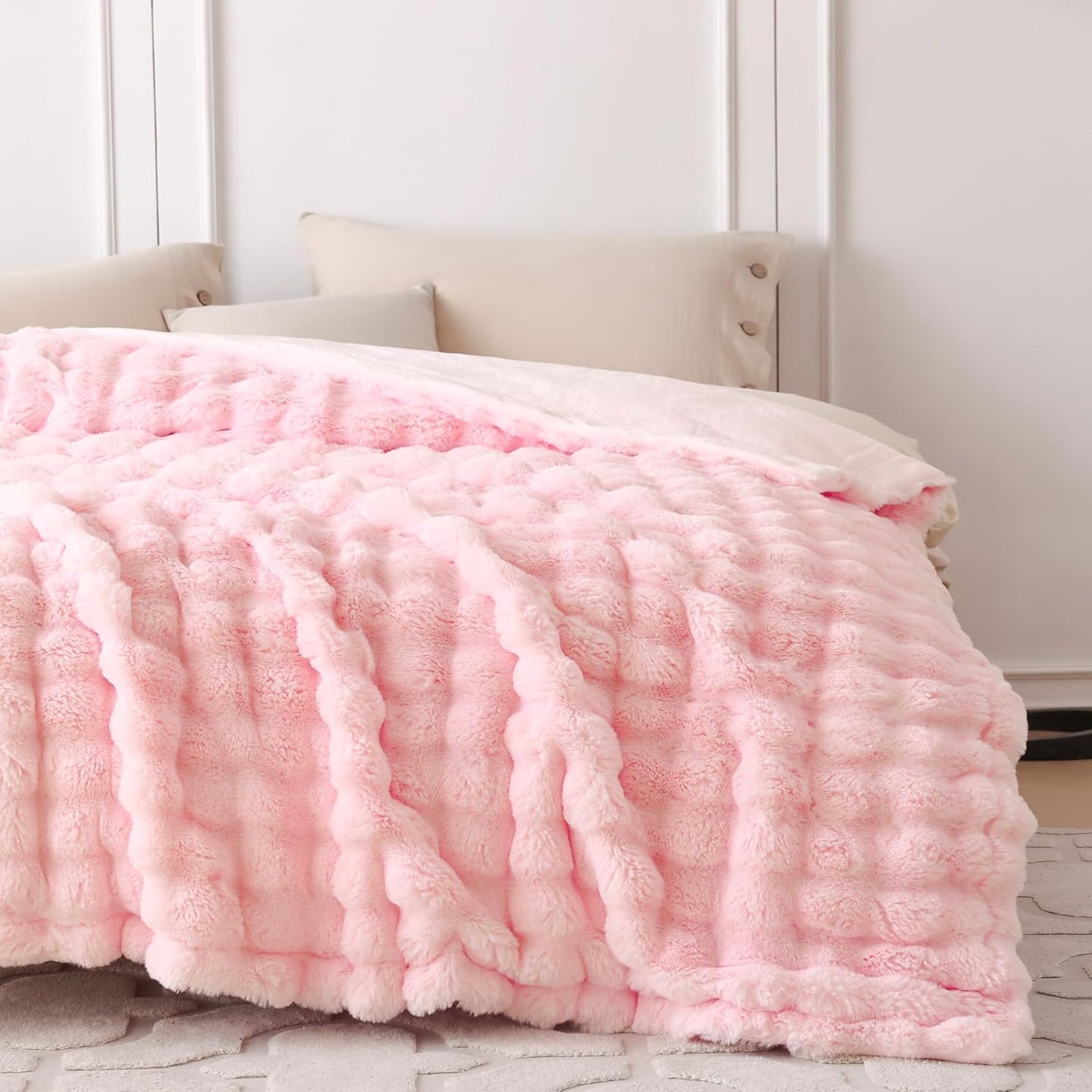 Wonderfully soft, stylish throw that brings warmth, coziness, and elegance together.