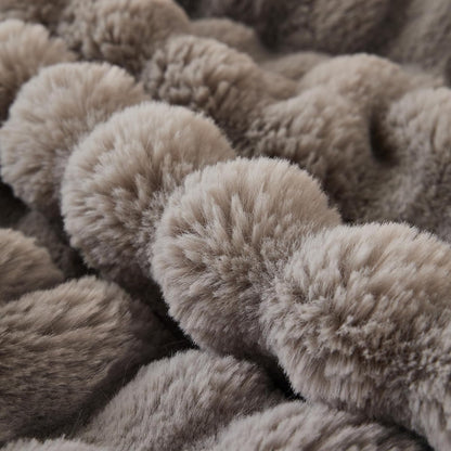 Wonderfully soft, stylish throw that brings warmth, coziness, and elegance together.