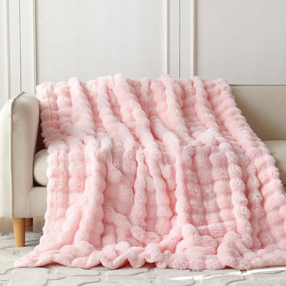 Wonderfully soft, stylish throw that brings warmth, coziness, and elegance together.
