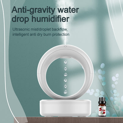 AeriDrop Anti-Gravity Humidifier & Aroma Diffuser