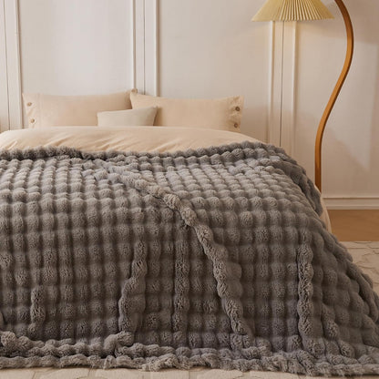 Wonderfully soft, stylish throw that brings warmth, coziness, and elegance together.