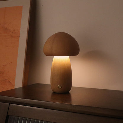 LumiMush™ Wooden Night Light – Soft Glow & Magical Moments of Calm