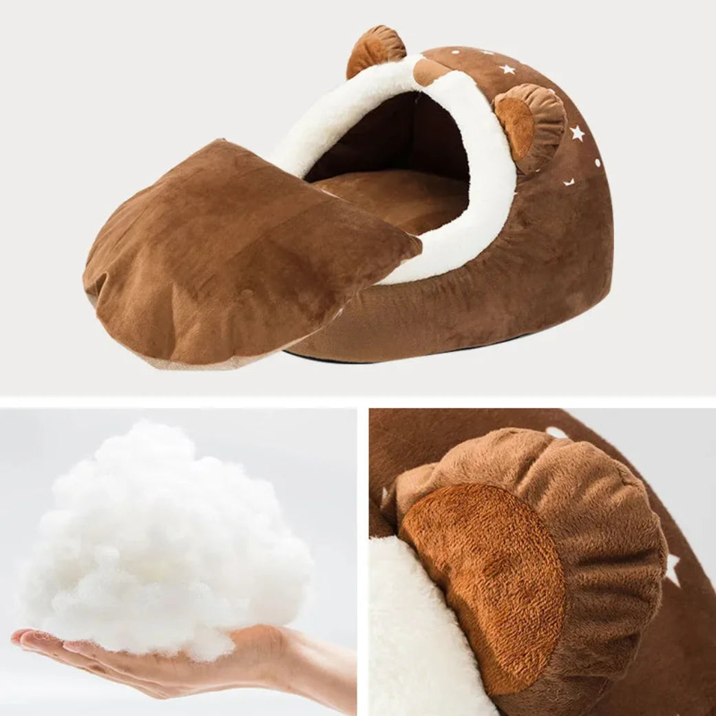 Foldable pet house