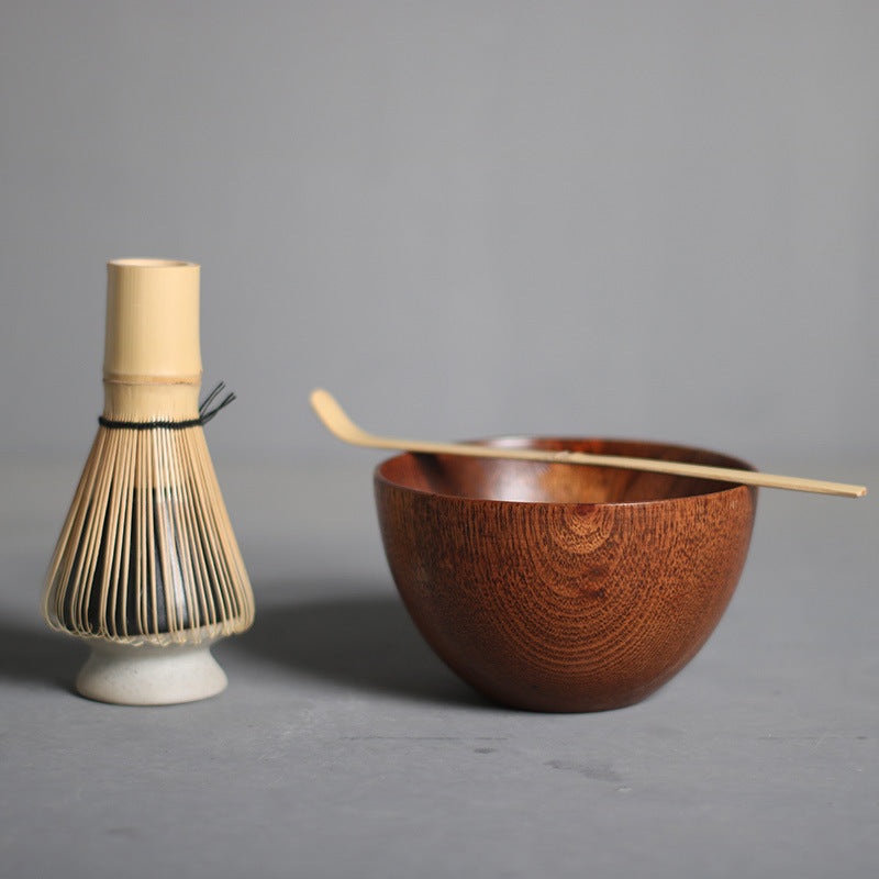 Complete Matcha Tea Set – Traditional Matcha Accessories with Bamboo Whisk & Matcha Tools