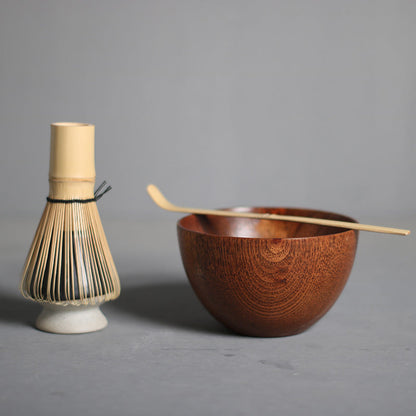 Complete Matcha Tea Set – Traditional Matcha Accessories with Bamboo Whisk & Matcha Tools