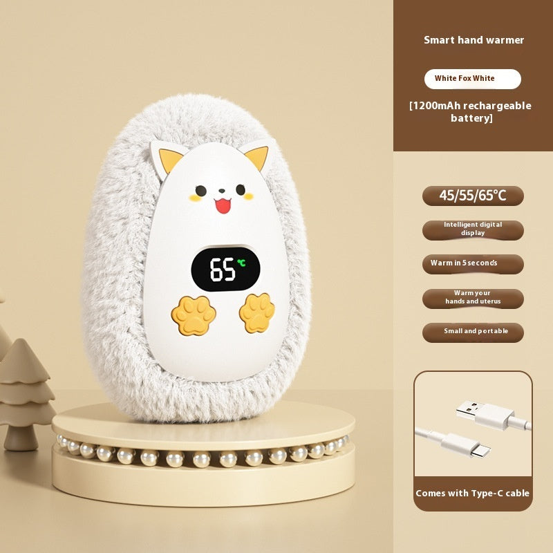Warmy Paws Hand Warmer – Cute Rechargeable Heat Friend for Children's Hands