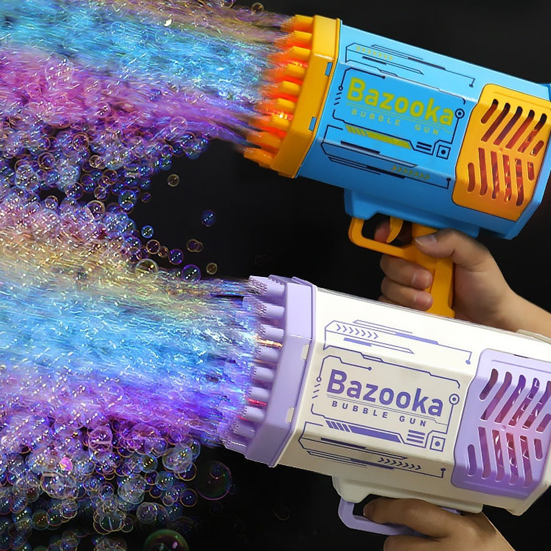 Bubble Gun Rocket 69 Thousand Bubbles, One Big Smile