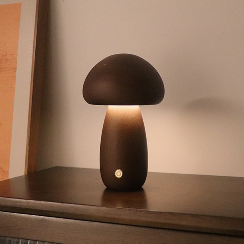 LumiMush™ Wooden Night Light – Soft Glow & Magical Moments of Calm