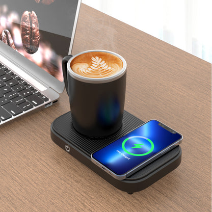 ThermoSmart Cup Pad – Smart Heating, Cooling & Wireless Charging