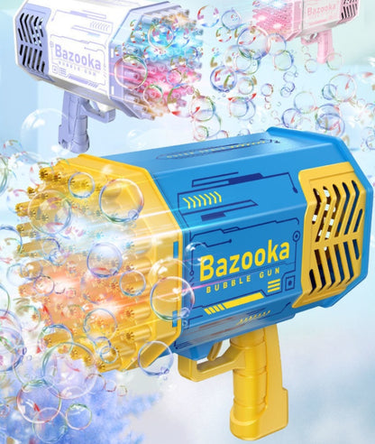 Bubble Gun Rocket 69 Thousand Bubbles, One Big Smile