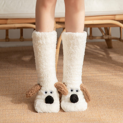PawLove House Socks – Warm Cuddle Socks for Mom & Daughter