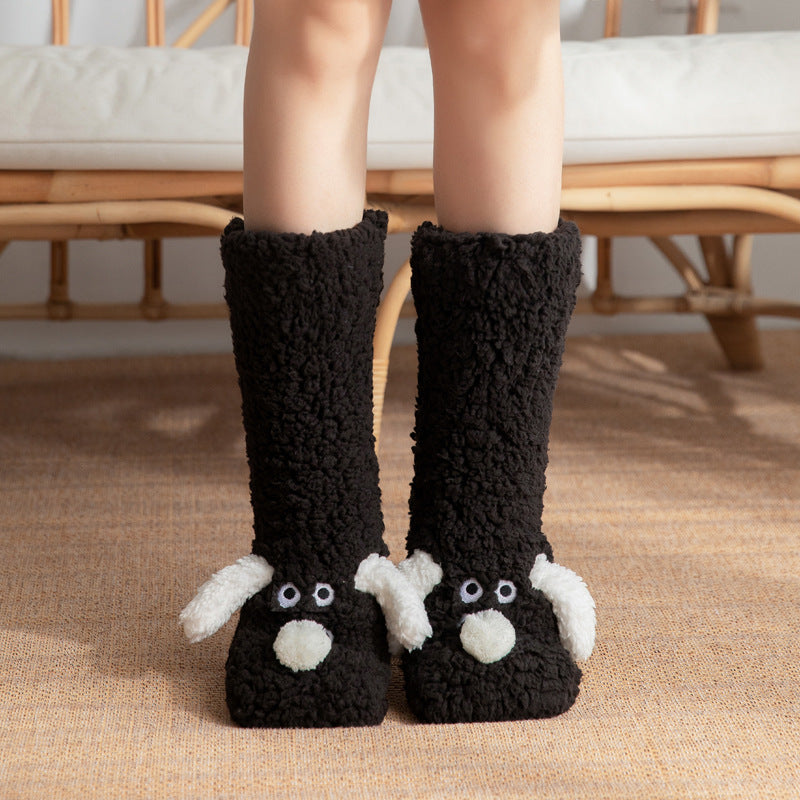PawLove House Socks – Warm Cuddle Socks for Mom & Daughter