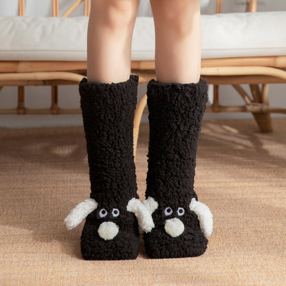 PawLove House Socks – Warm Cuddle Socks for Mom & Daughter
