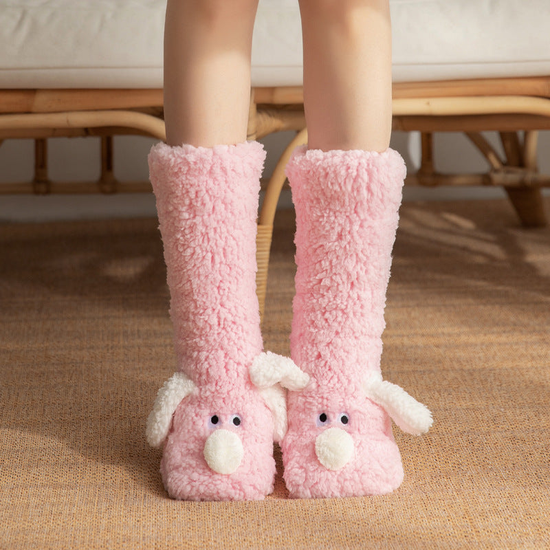 PawLove House Socks – Warm Cuddle Socks for Mom & Daughter