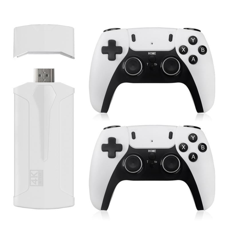 Retro Game Console Stick +40000 Classic Games & 2 Wireless Controllers!