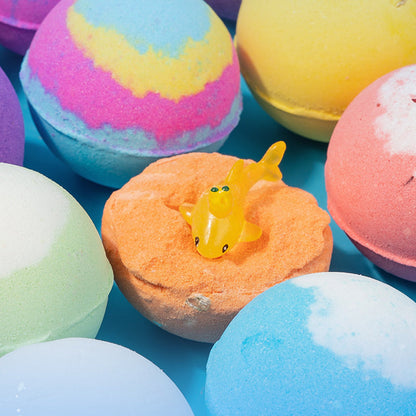 12-piece bath bomb gift set for kids